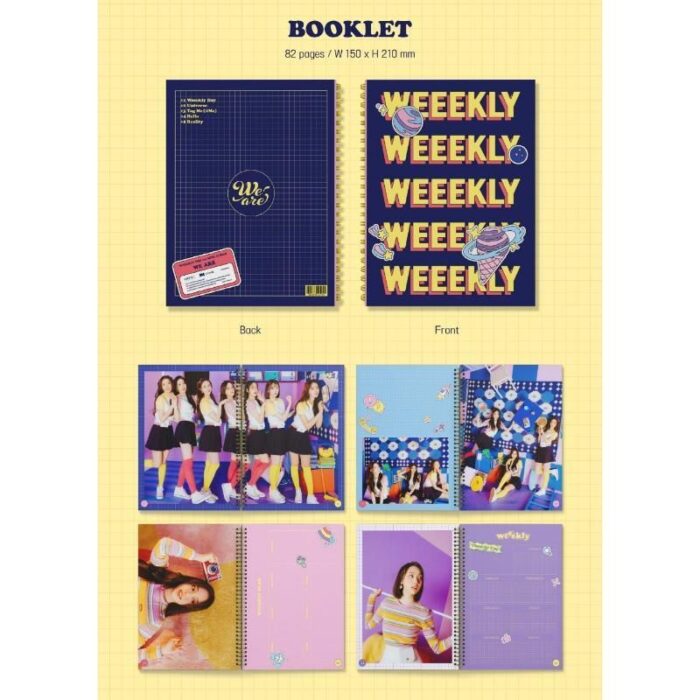 WEEEKLY - 1st Mini Album: We Are - EmpressKorea