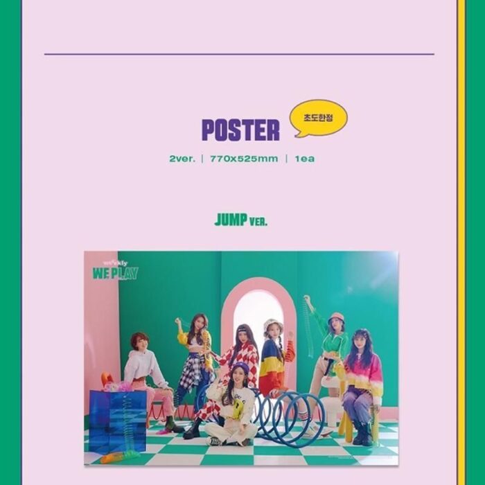 WEEEKLY - 3rd Mini Album: WE PLAY - EmpressKorea