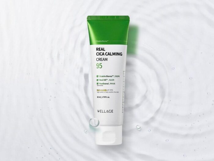 WELLAGE Real Cica Calming 95 Cream 80ml - EmpressKorea