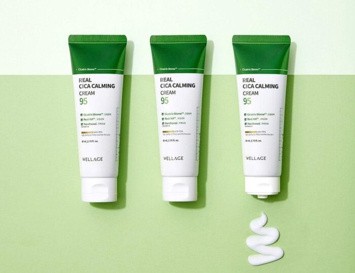 WELLAGE Real Cica Calming 95 Cream 80ml - EmpressKorea