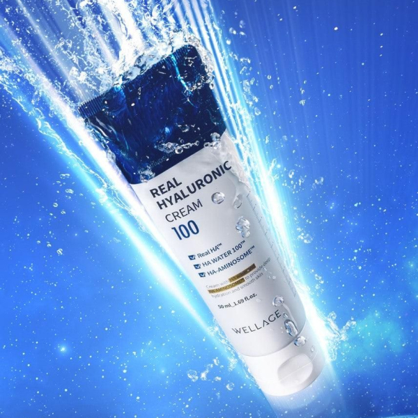 WELLAGE Real Hyaluronic 100 Cream 50ml - EmpressKorea