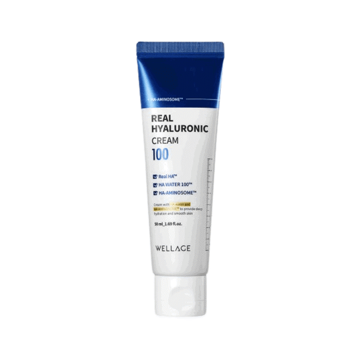 WELLAGE Real Hyaluronic 100 Cream 50ml - EmpressKorea