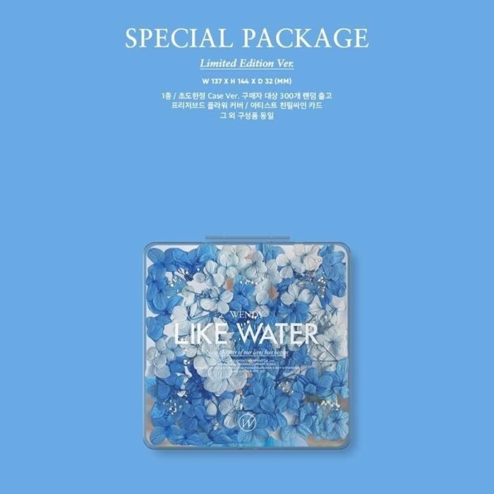 WENDY - 1st Mini Album: Like Water - EmpressKorea