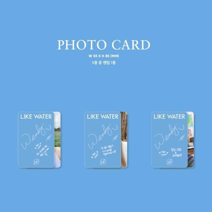 WENDY - 1st Mini Album: Like Water - EmpressKorea