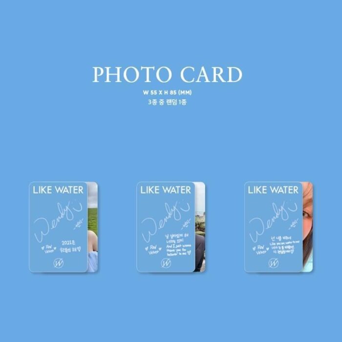 WENDY - 1st Mini Album: Like Water - EmpressKorea