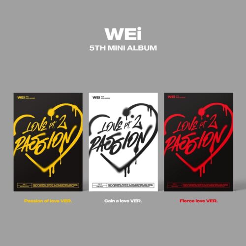 WEi - 5th Mini Album: Love Pt.2 Passion - EmpressKorea