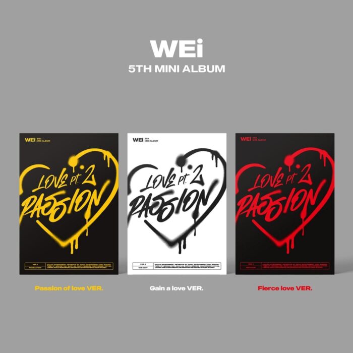 WEi - 5th Mini Album: Love Pt.2 Passion - EmpressKorea