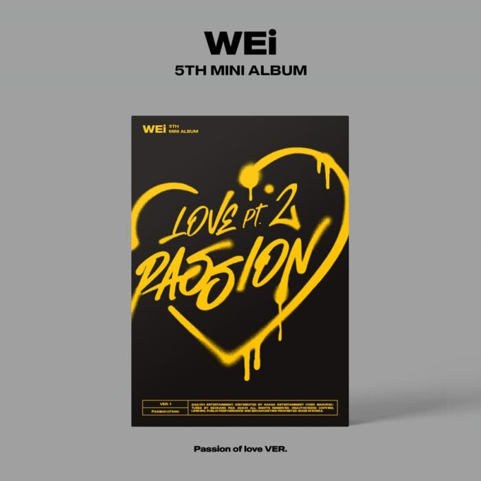 WEi - 5th Mini Album: Love Pt.2 Passion - EmpressKorea