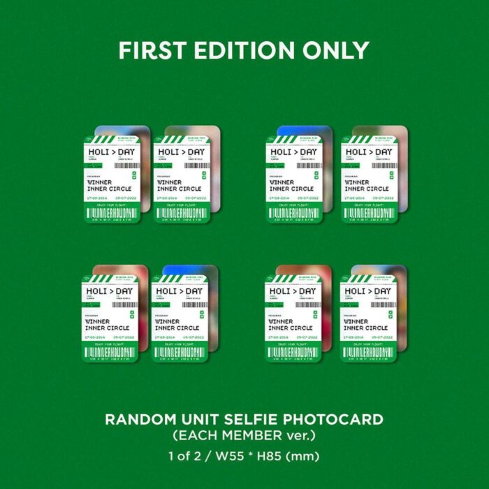 WINNER - 4th Mini Album: HOLIDAY (Digipack Ver.) - EmpressKorea