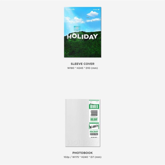 WINNER - 4th Mini Album: HOLIDAY (Photobook Ver.) - EmpressKorea