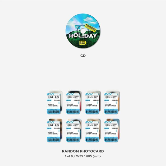 WINNER - 4th Mini Album: HOLIDAY (Photobook Ver.) - EmpressKorea