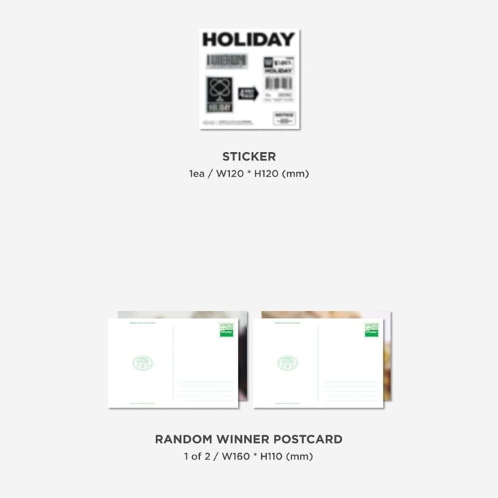 WINNER - 4th Mini Album: HOLIDAY (Photobook Ver.) - EmpressKorea