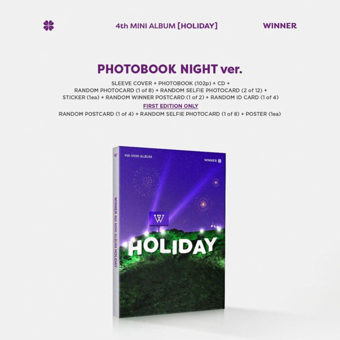 WINNER - 4th Mini Album: HOLIDAY (Photobook Ver.) - EmpressKorea
