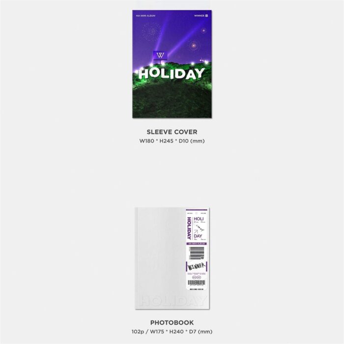 WINNER - 4th Mini Album: HOLIDAY (Photobook Ver.) - EmpressKorea