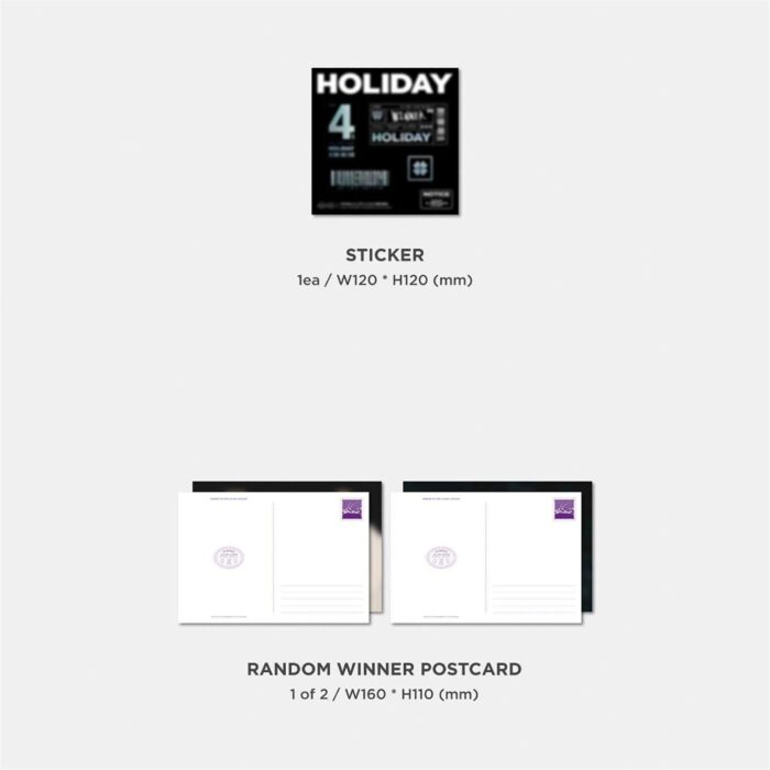 WINNER - 4th Mini Album: HOLIDAY (Photobook Ver.) - EmpressKorea