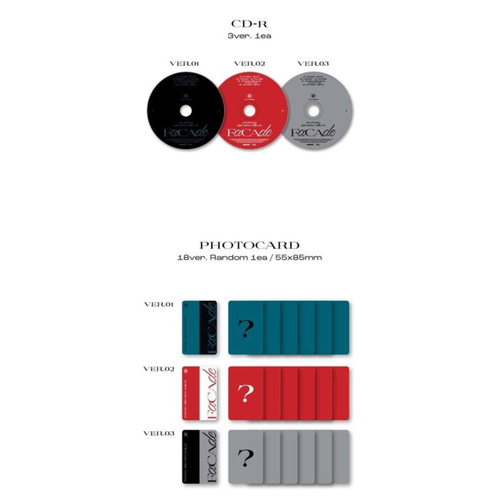 WONHO - 3rd Mini Album: FACADE - EmpressKorea