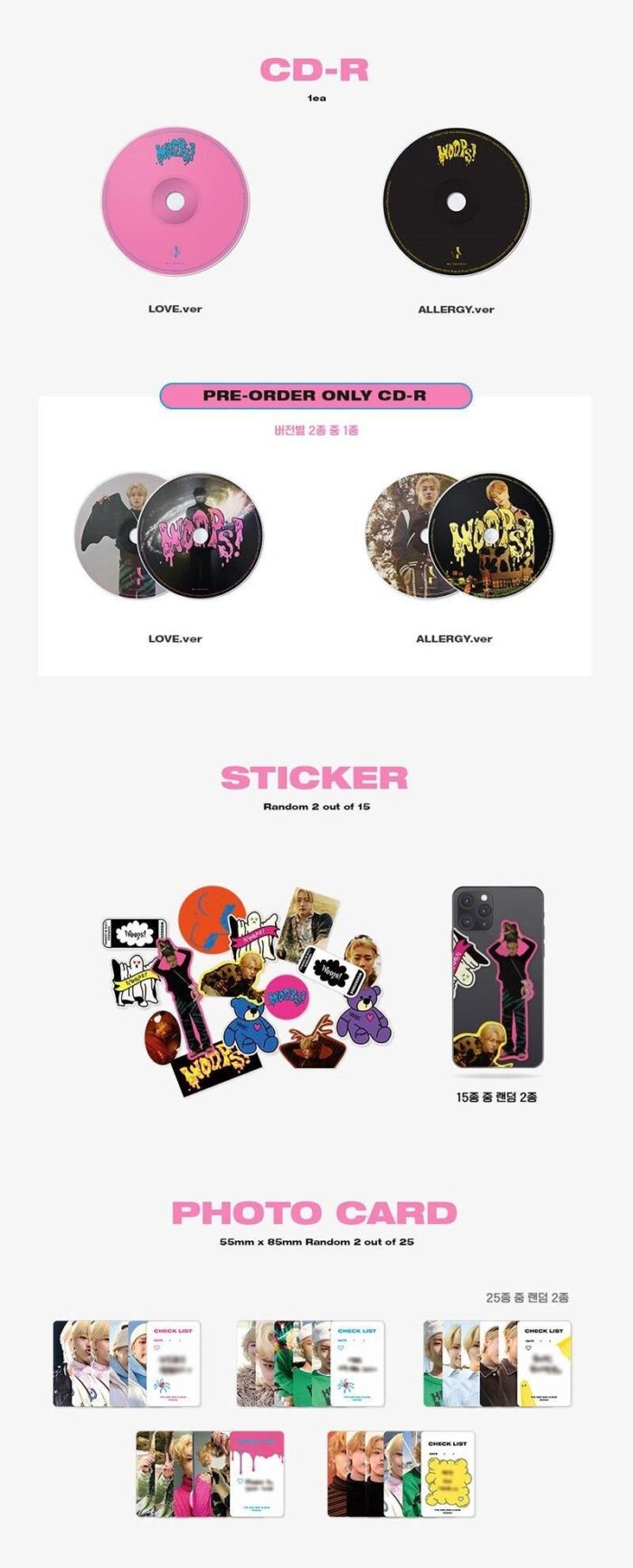 WOODZ - 2nd Mini Album: WOOPS! - EmpressKorea