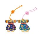 WaraKorea Book Club Gift Souvenir Metal Hanbok Bookmark 1 Pc - EmpressKorea