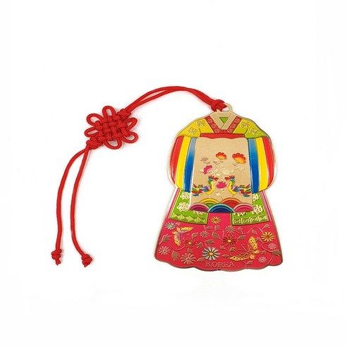 WaraKorea Book Club Gift Souvenir Metal Hanbok Bookmark 1 Pc - EmpressKorea
