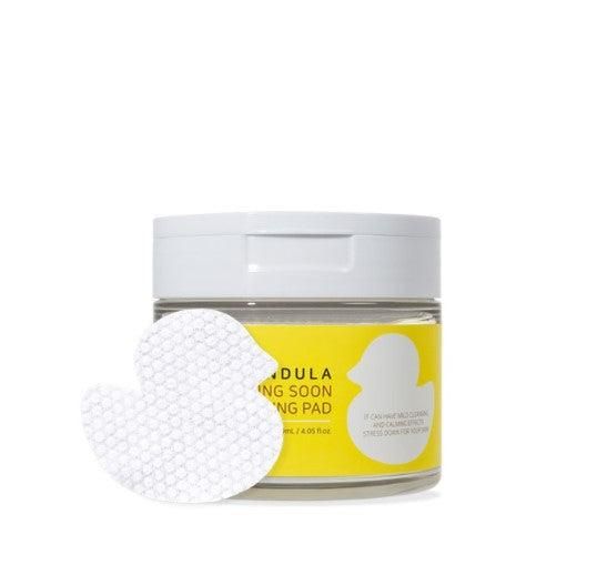 WellDerma Calendula Calming Soon Cleansing Pad 120ml 60EA - EmpressKorea