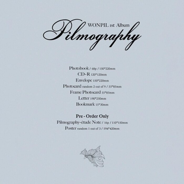 Wonpil (Day6) - 1st Full Album: Pilmography - EmpressKorea