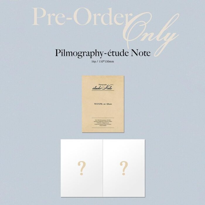 Wonpil (Day6) - 1st Full Album: Pilmography - EmpressKorea