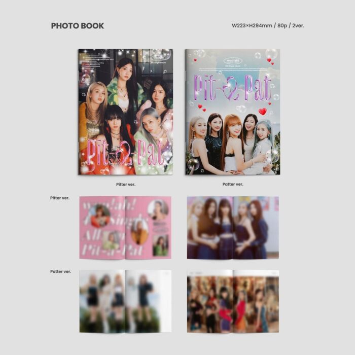 Woo!ah! - 4th Single Album: Pit-a-Pat - EmpressKorea