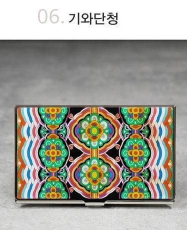 Woojin Art Mother-of-pearl Business Card Case Business Card Wallet - EmpressKorea