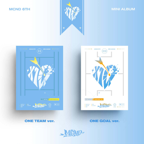 MCND - 6th Mini Album: X10 [PHOTO BOOK ver.][1 out of 2 randomly sent]