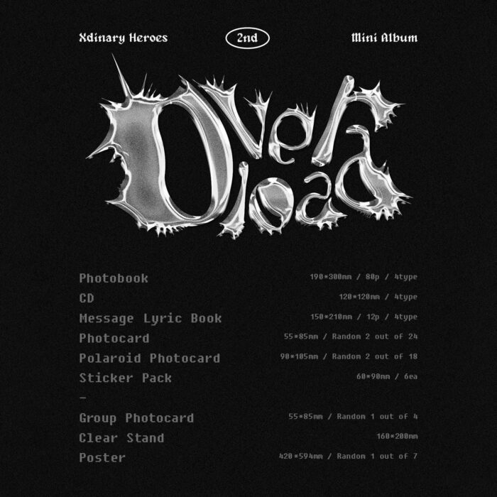 Xdinary Heroes - 2nd Mini Album: Overload - EmpressKorea