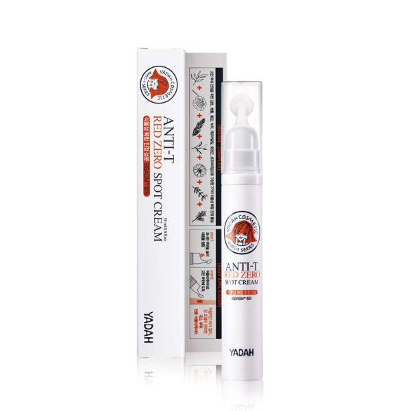 YADAH Anti-T Red Zero Spot Cream 15ml - EmpressKorea