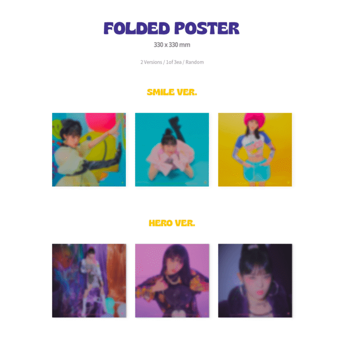 YENA - 1st Mini Album: SMiLEY ˣ‿ˣ - EmpressKorea