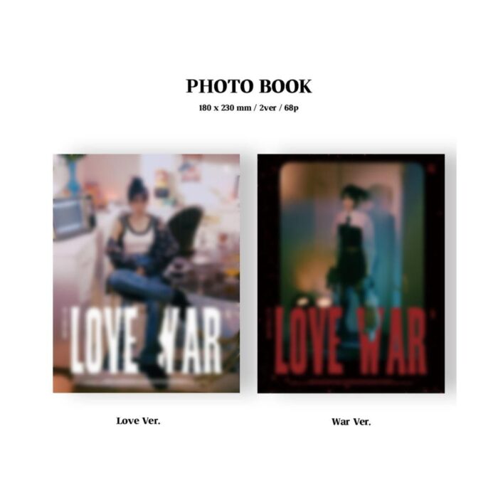YENA - 1st Single Album: Love War - EmpressKorea