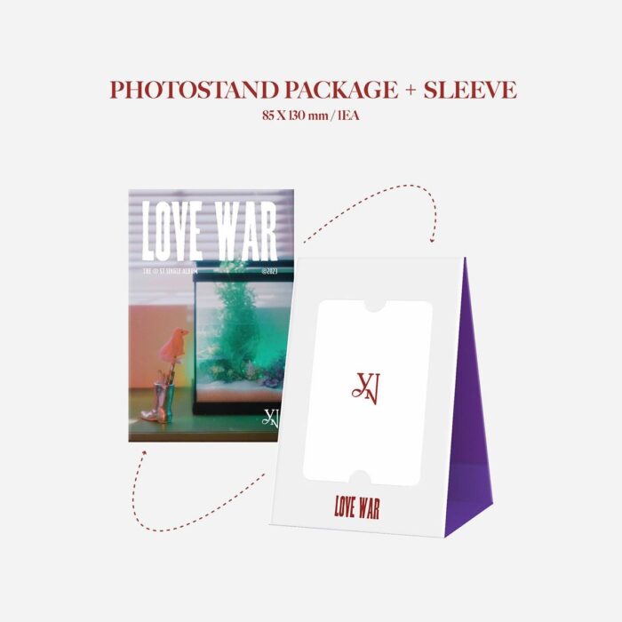 YENA - 1st Single Album: Love War (POCA ALBUM) - EmpressKorea