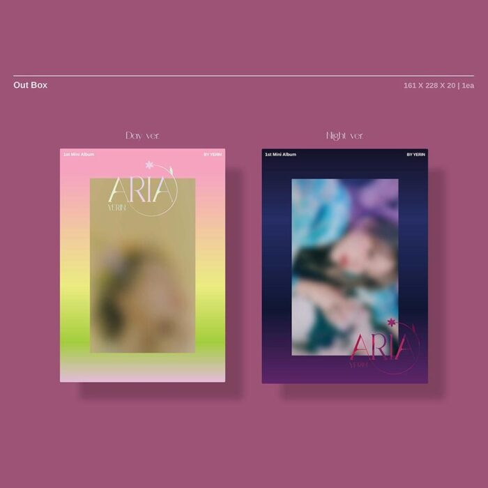 YERIN - 1st Mini Album: ARIA - EmpressKorea
