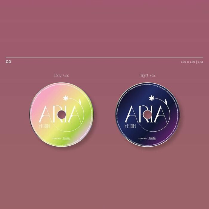 YERIN - 1st Mini Album: ARIA - EmpressKorea