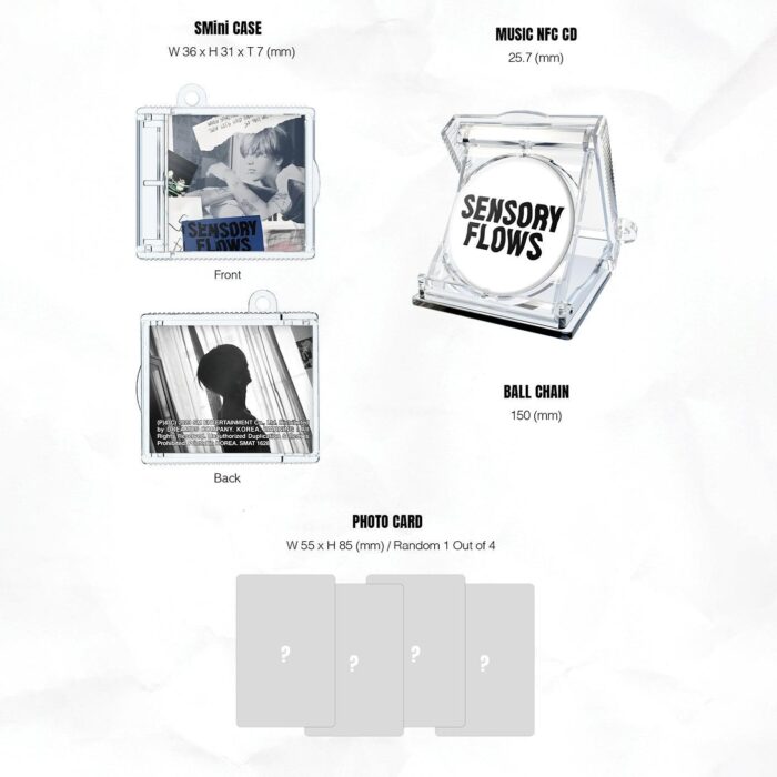 YESUNG - 1st Full Album: Sensory Flows (SMini Ver.) - EmpressKorea