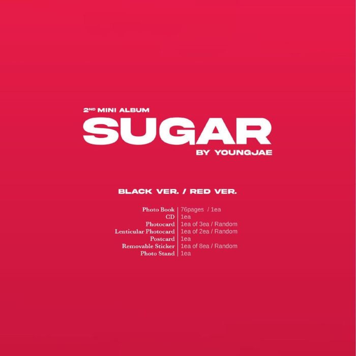 YOUNGJAE - 2nd Mini Album: SUGAR - EmpressKorea