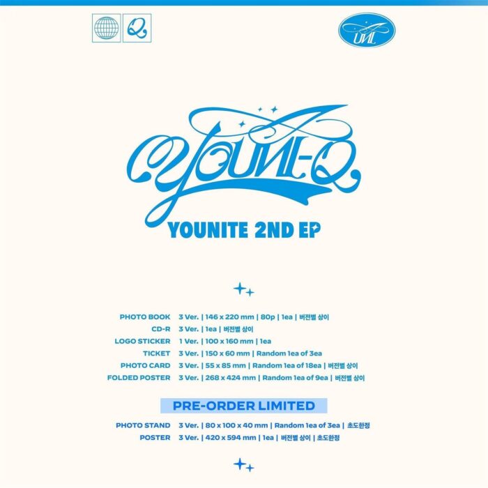 YOUNITE - 2nd EP Album: YOUNI-Q - EmpressKorea