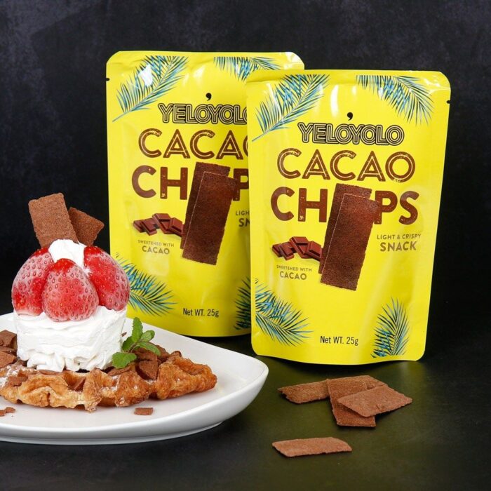 Yellow Yolo cacao chips 25g, 4 pieces - EmpressKorea