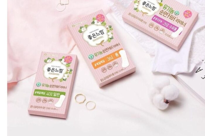 Yuhan-Kimberly  Goodfeel Unscented Sanitary Pad Organic Liner 36Pcs - EmpressKorea