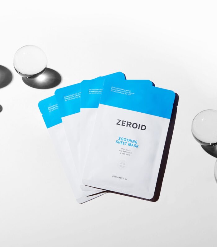 ZEROID SOOTHING SHEET MASK 28ml*5pack - EmpressKorea