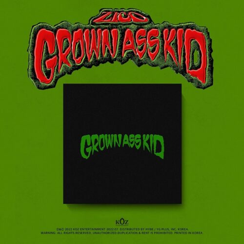 ZICO - 4th Mini Album: GROWN ASS KID - EmpressKorea