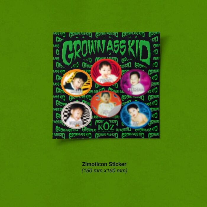 ZICO - 4th Mini Album: GROWN ASS KID - EmpressKorea