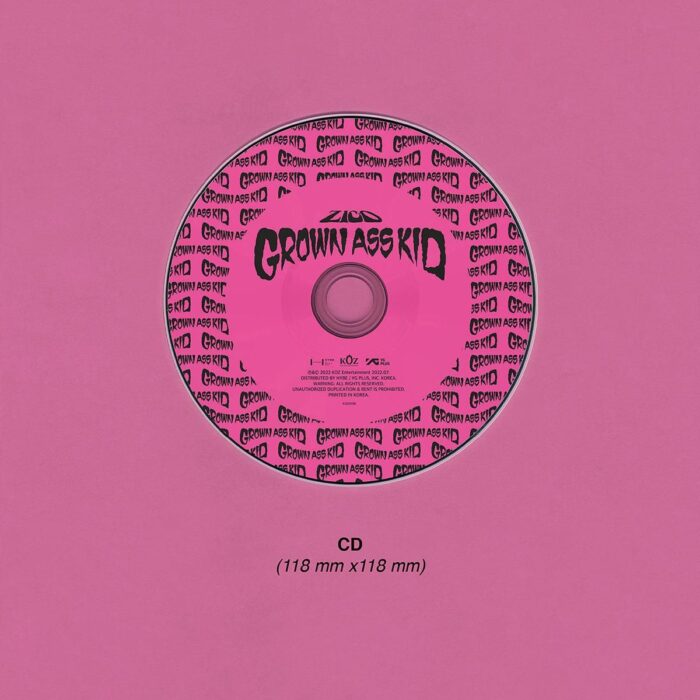 ZICO - 4th Mini Album: GROWN ASS KID (Jewel ver.) - EmpressKorea