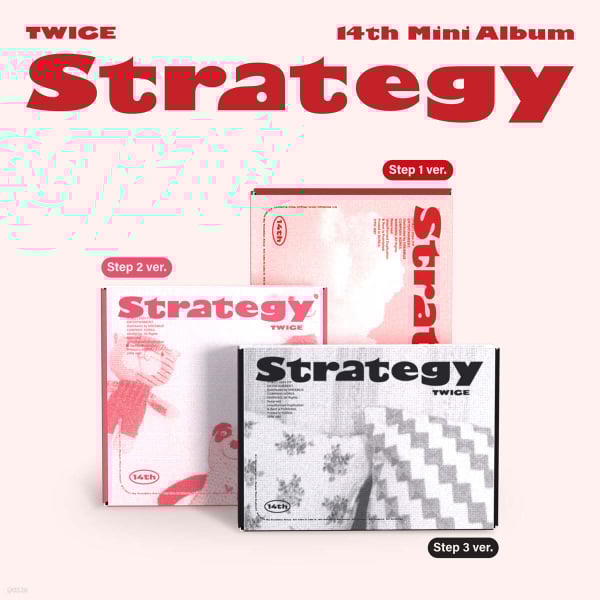 TWICE - 14th Mini Album : STRATEGY [Random Delivery]