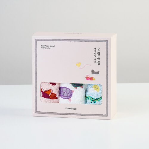 K-Heritage Royal Palace Animal Hand Towel Set
