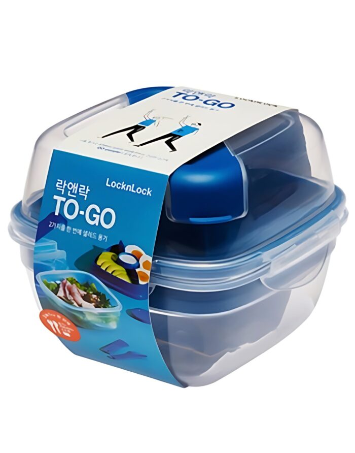LocknLock To-Go Salad Bowl 950ml HSM8440TL - Image 4