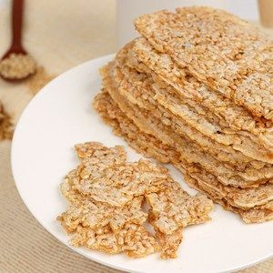 청춘 brown rice chips(Nurungji), 500g - EmpressKorea