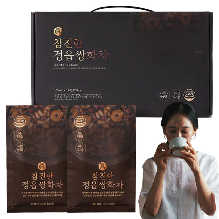 YuginongMaru ChamJinhan Jeongeup Ssanghwacha 100ml x 15 Pack - Image 5